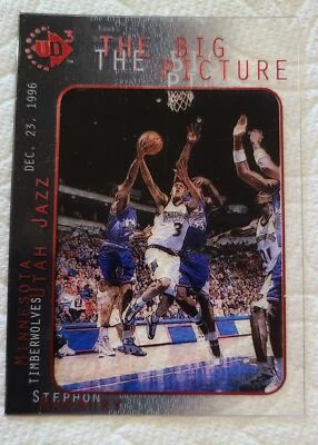 1997-98 Upper Deck UD3 The Big Picture #42 Stephon Marbury - Image 1 of 2