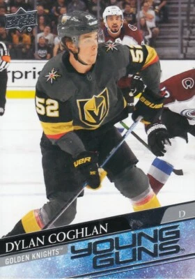 2020-21 Dylan Coghlan Young Guns Upper Deck Series 1 Rookie Hockey Card #214 - Image 1 of 2