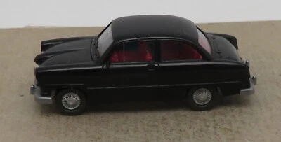 Micro WIKING Ho 1/87 Ford 12 M 1954 Nero Interno Rosso #10200 No. Box - Immagine 1 di 4