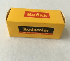 Vintage kodacolor color negative film C 127 expired 1965 still in original box  - Picture 1 of 6