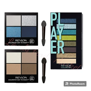 3 Palette Revlon Colorstay Day to Night Eyeshadow - 555 - 580 -  910 - Picture 1 of 10