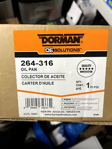 Dorman 264-316 Engine Oil Pan fits Lexus and Toyota models - Picture 1 of 2