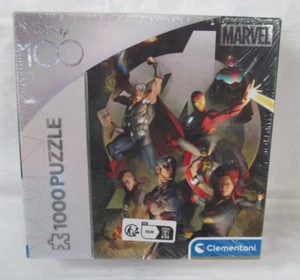 Puzzle Jigsaw Disney 100 Marvel 1000 pcs included poster Brand New/ Sealed - Picture 1 of 6