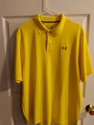 Under Armour Men's Golf Shirt Size Large - Image 1 of 3