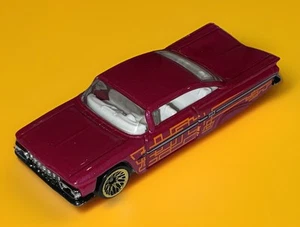 Hot Wheels First Editions ,’59 Chevy Impala, Pink, #517 - Picture 1 of 6