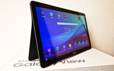 Samsung Galaxy View SM-T670 Schwarz 18,4 Zoll Android Tablet in OVP Neuwertig - Bild 1 von 4