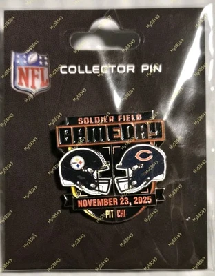 PIN DÍA JUEGO Pittsburgh Steelers Chicago Bears 23/11/25 Foto 1 de 2