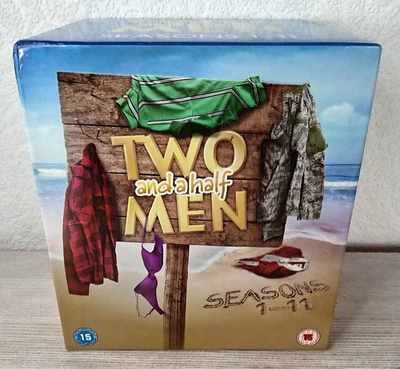 Two and a Half Men (Seasons 1-11 DVD Box Set) Complete Series UK PAL - Image 1 of 4