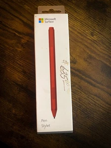 Microsoft Surface Red Stylus Pen Model 1776 - Untested  - Picture 1 of 4