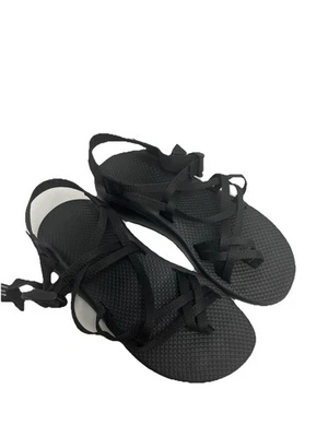 Sandalia deportiva Chaco CLÁSICA para mujer, NEGRA - EE. UU. talla 9 / suela Vibram nueva sin caja Foto 1 de 4