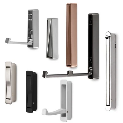 Gancio pieghevole gancio appendiabiti pieghevole ventilatore appendiabiti gancio da parete SOTECH - Immagine 1 di 4