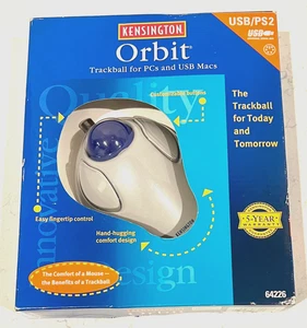 Kensington Orbit Trackball 64226 Mouse for PC & USB Macs - Picture 1 of 11