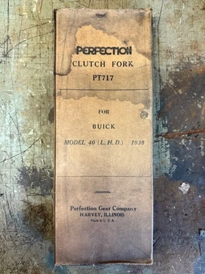Buick modelo 40 LHD Perfection Gear Co. vintage Nos 1938 Garfo de embreagem - Imagem 1 de 4