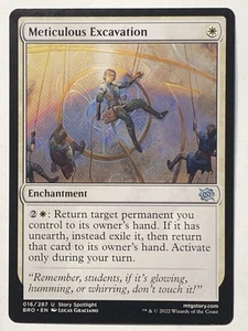 MTG TCG - Meticulous Excavation 016/287 BRO - LP (BOGO , Free Shipping $5+) - Picture 1 of 2
