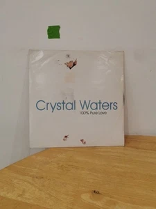 Crystal Waters - 100% Pure Love - 12” Vinyl Crystal DJ House Uk 1994 - Imagen 1 de 3