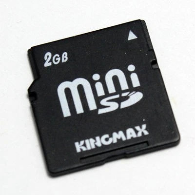 Kingmax 2GB MiniSD Memory Card For Nokia N73 N93 Old Cell Phones - Image 1 of 3