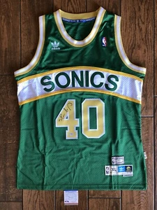 Shawn Kemp Signed Seattle Supersonics Adidas Soul Swingman Jersey PSA/DNA - Picture 1 of 7