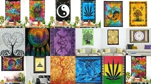 Mandala 33 Pics Lot Bulk Wall Hanging Gypsy Hippie Tapestry Poster Wholesale Art - Picture 1 of 12