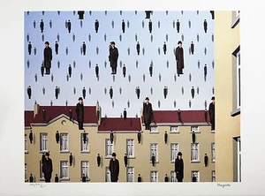 Rene Magritte - Golconda (signed & numbered lithograph) - Picture 1 of 5
