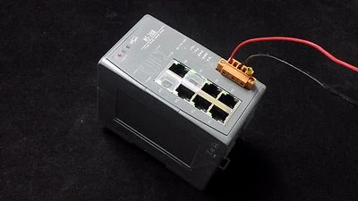 ICP DAS NS-208 8-PORT 10/100 ETHERNET SWITCH 10-30V-DC - Image 1 of 4