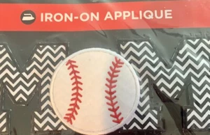 Baseball Mom Iron On Patch /Appliqué - Picture 1 of 1