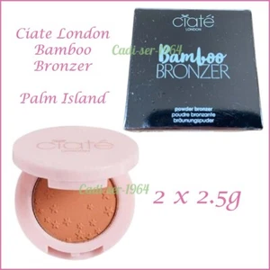Ciate London Bamboo Bronzer Powder Palm Island 2 x 2.5g NEW - Picture 1 of 24