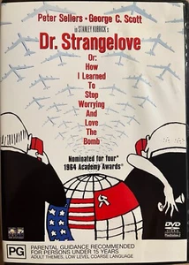 DR. STRANGELOVE DVD 1964 Stanley Kubrick Peter Sellers *Cover Wear* - Picture 1 of 2