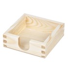 Bierdeckelhalter für quadratische Bierdeckel Bierdeckelbox Holz Bierdeckelstände