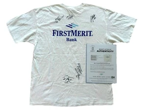 Lebron James Signed 2009-10 Cleveland Cavaliers Shirt 10 Autographs Beckett COA - Picture 1 of 11