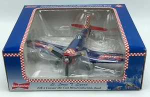 Liberty Classics Spec Cast F4U-1 Corsair Budweiser Airplane Bank Diecast #47521 - Bild 1 von 7