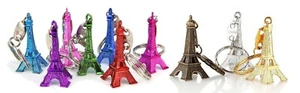 Lot de 200 Porte Clé Tour Eiffel Couleur aux Choix 4,5 x 2 cm Souvenir Cadeaux - Imagen 1 de 12