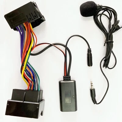 Ricevitore audio MIC ingresso AUX Bluetooth auto per Mercedes-Benz W169 W245 W203  - Immagine 1 di 4