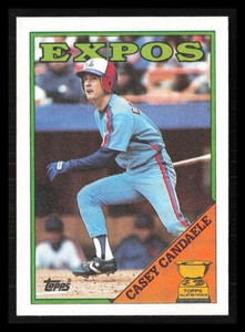 Casey Candaele 1988 Topps #431  Montreal Expos