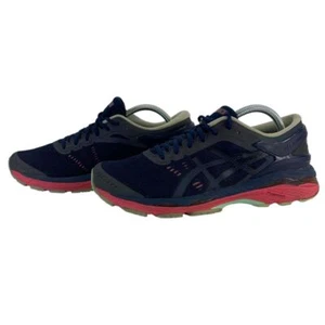 Asics Gel-Kayano 24 Flyfoam Blue Lace Up Trainers Shoes Women's Used | US 10 - Picture 1 of 6