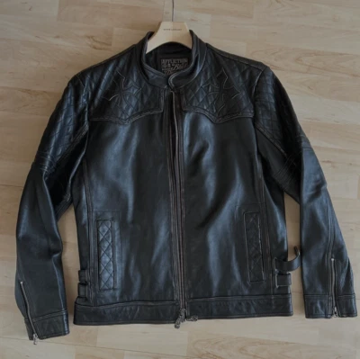 Herren  Lederjacke  Marke Affliction free Distressed  Gr,XL - Bild 1 von 4