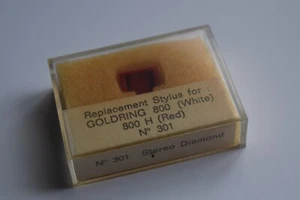 GOLDRING 800 H RED STEREO - STYLUS NOS NEW Turntable - Picture 1 of 3