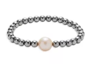 NEU! Effy Pearl & Hämatit Perlen Armband / UVP 290 $ / Ein tolles Geschenk 🎁! - Bild 1 von 4