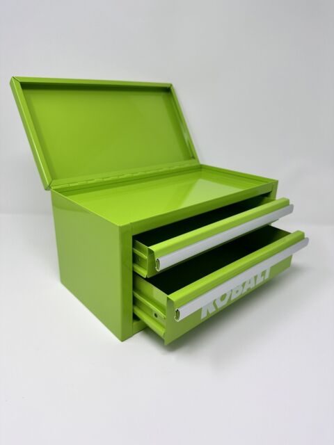 Kobalt Mini 10.83-in Friction 2-Drawer Green Steel Tool Box in the Portable  Tool Boxes department at