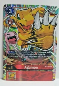 Digimon Tcg Ver 1.0 Agumon Special Foil Dash Pack BT1-010 Confezione Fresca - Foto 1 di 6