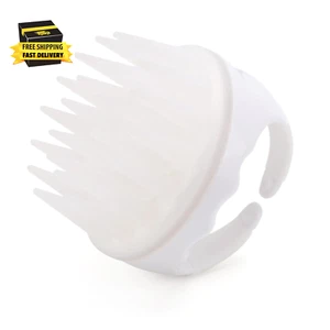 Silicone Scalp Scrubber Shampoo Brush with Extra Long Bristles, Hair Massager fo - Picture 1 of 6