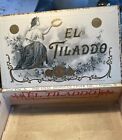 Wood El Tiladdo Clinton Iowa Cigar Box