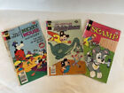 Vintage Walt Disney Comic Magizines-Scamp-Micky Mouse-Mighty Mouse - (Lot Of 3)