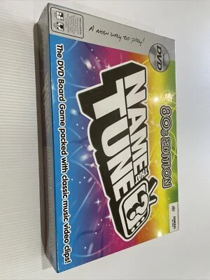 Name That Tune 80s Edition DVD Board Game Sealed Ages 15+ - Players 3+ - Image 1 of 4
