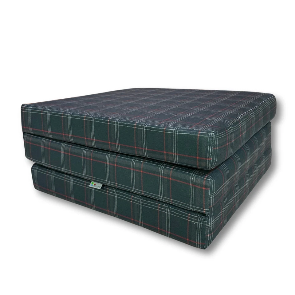 Klappmatratze im VW GTI Muster Größe M - 180x65x7cm - Bild 1 von 4