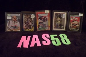 5 CARD LOT DALE EARNHARDT NASCAR - Picture 1 of 3