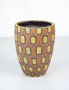 ⚜️ DESIGN VASE ALDO LONDI FÜR BITOSSI KERAMIK ITALIEN EPOCHE 50S VINTAGE VASE - Bild 1 von 5