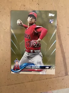 2018 Topps Update Shohei Ohtani RC #US1 Gold Border 1317/2018 See Pics - Picture 1 of 5
