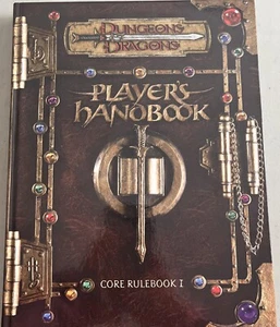 Dungeons and Dragons Player's Handbook Core Rulebook I Hardcover 2nd Printing - Imagen 1 de 6