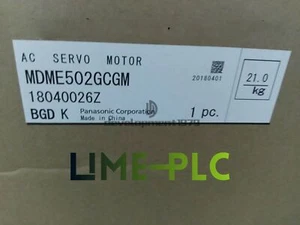 ONE Panasonic AC Servo Motor MDME502GCGM NEW - Afbeelding 1 van 1