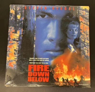 SEALED Fire Down Below Laserdisc 1997 Steven Seagal Stephen Lang Action Thriller Foto 1 de 4